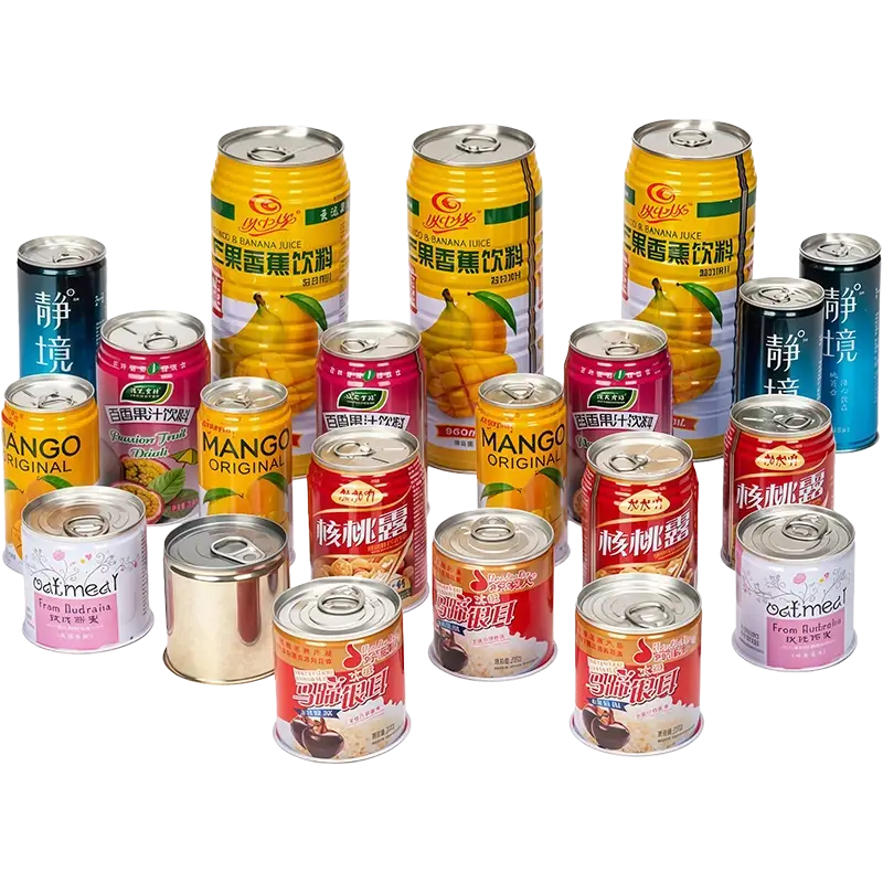 Línea de producción de latas para bebidas y alimentos