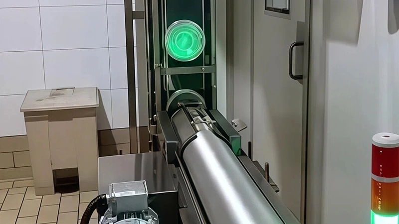 Elevador magnético tipo S para tapas de lata