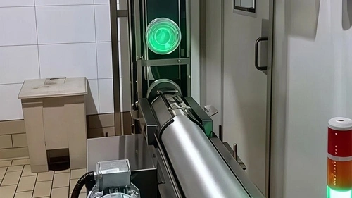 Elevador magnético en S para tapas de lata