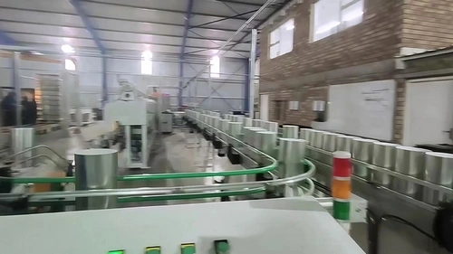 Paletizador automático de latas a nivel bajo 1