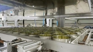 Línea de producción de latas para bebidas para un cliente en India