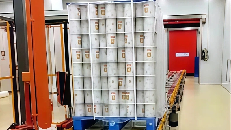 Envolvedora de film estirable de brazo giratorio