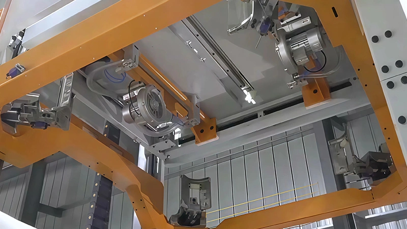 Enfundadora automática con film estirable (stretch hood)