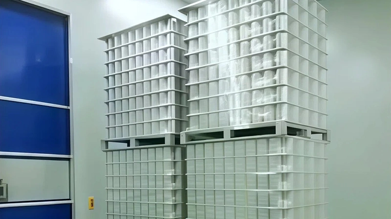 Carro de transferencia RGV (vehículo guiado sobre rieles)