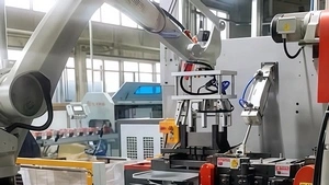 Robot alimentador de láminas metálicas