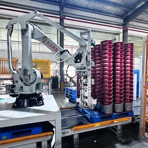 Línea para cubetas y latas metálicas para pintura y productos químicos