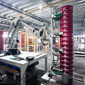 Línea para cubetas y latas metálicas para pintura y productos químicos