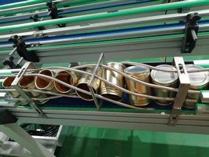 Máquina volteadora de latas