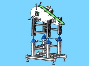 Máquina volteadora de latas