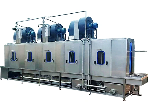 Lavadora de palets plásticos