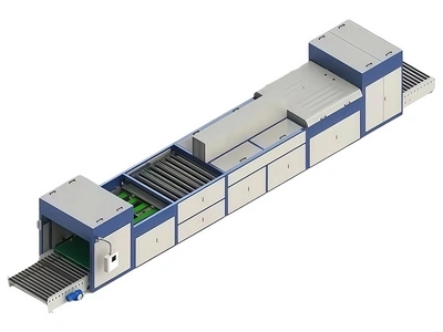 Lavadora de separadores plásticos por capa