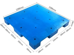 Palets plásticos de nueve patas