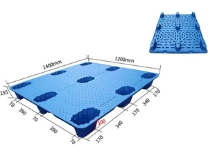 Palets plásticos de nueve patas