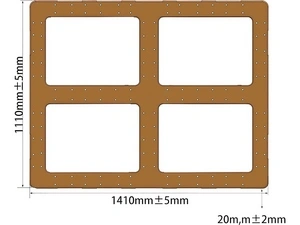 Tapas/cubiertas de plástico para palets