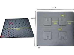 Tapas/cubiertas de plástico para palets