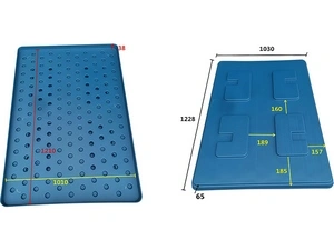 Tapas/cubiertas de plástico para palets