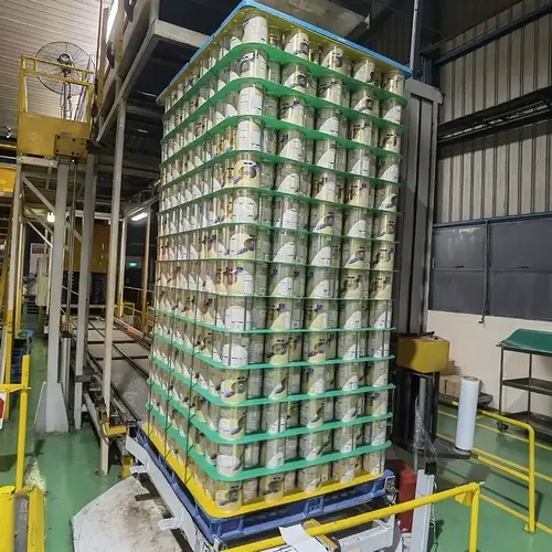 Láminas separadoras de plástico para palets